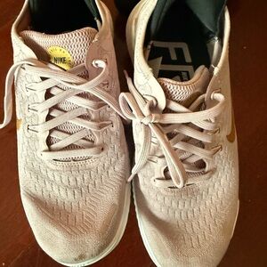 Nike Light Tan Running Shoes